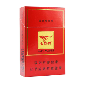 （10 Packs）Septwolves Red Box